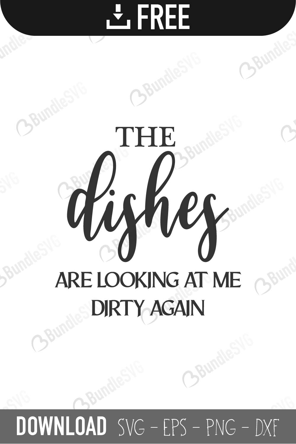 The Dishes Svg Cut Files Free Download Bundlesvg