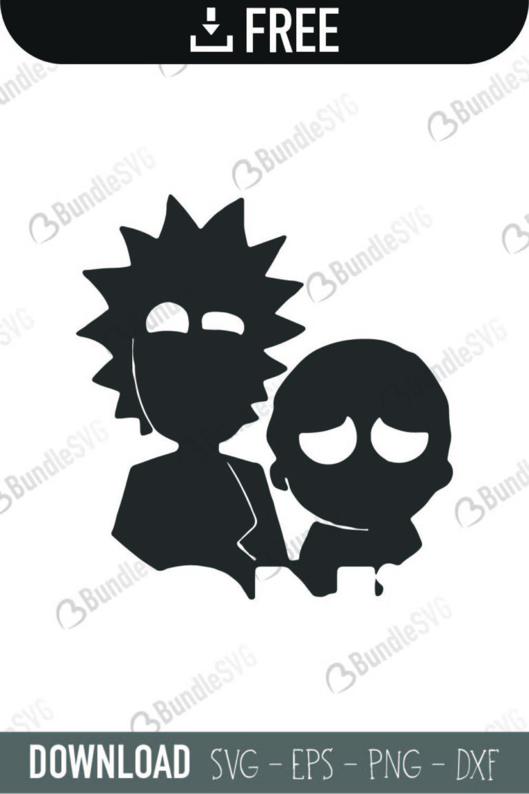 Free Free 235 Silhouette Rick And Morty Svg Free SVG PNG EPS DXF File