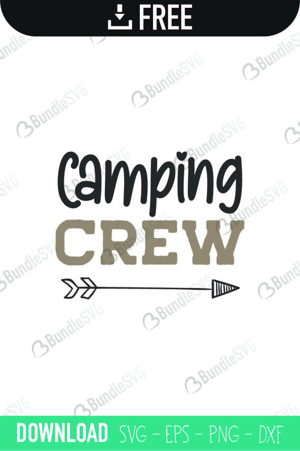 Camping Crew SVG Cut Files Free Download | BundleSVG