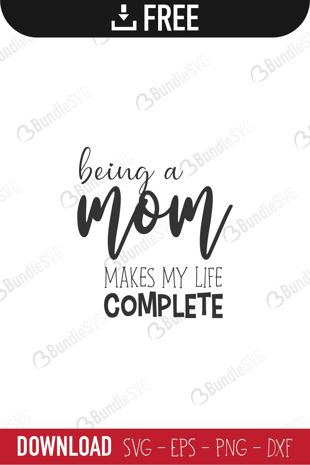 Download Being A Mom SVG Cut Files Free Download | BundleSVG
