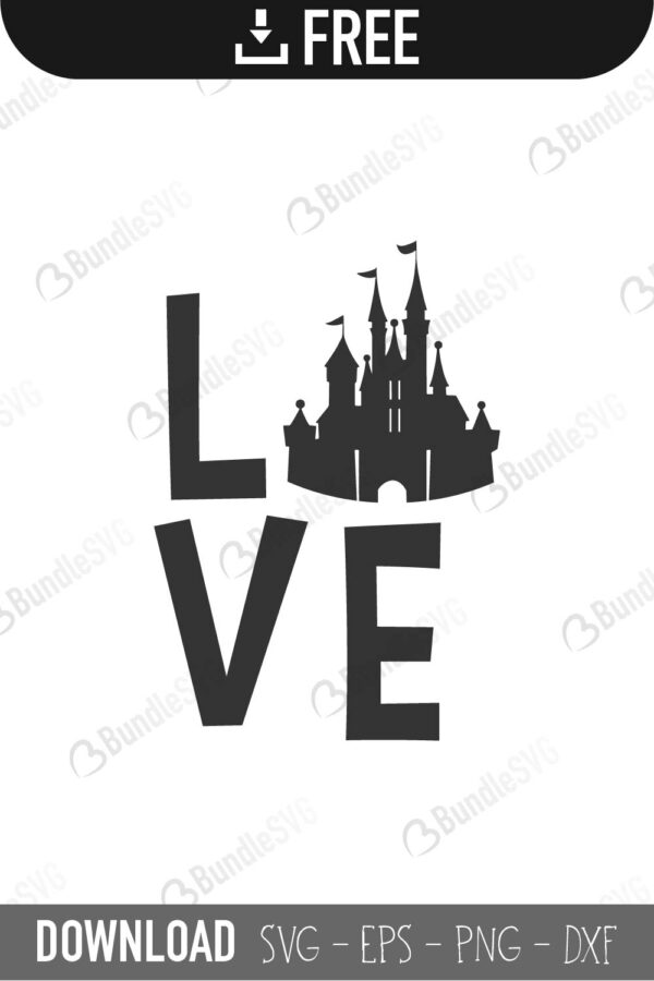 Free Free Silhouette Disney Castle Svg Free SVG PNG EPS DXF File
