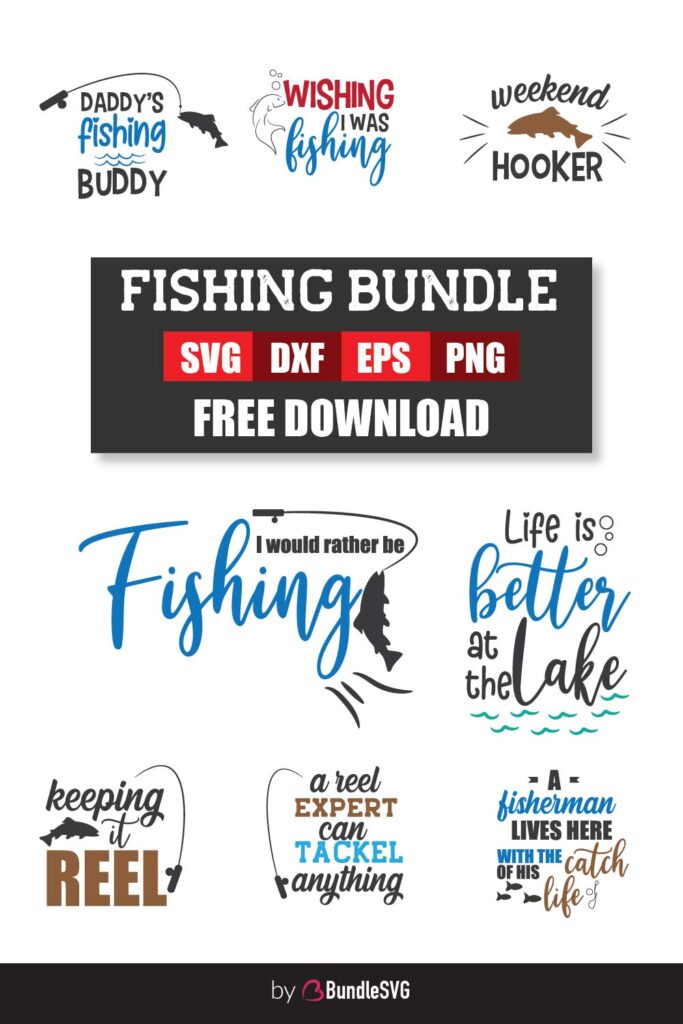 Download Free Fishing SVG Bundles | BundleSVG