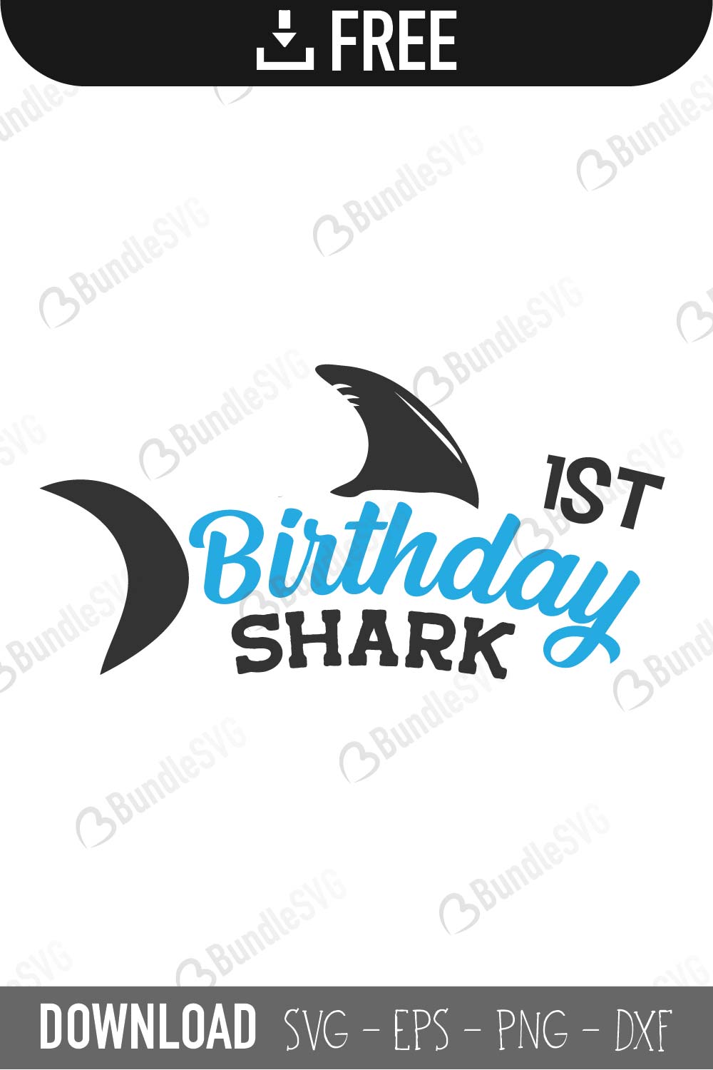 Free Free 289 1St Birthday Baby Shark Svg Free SVG PNG EPS DXF File