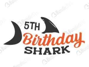 Download Birthday Shark Free Bundlesvg