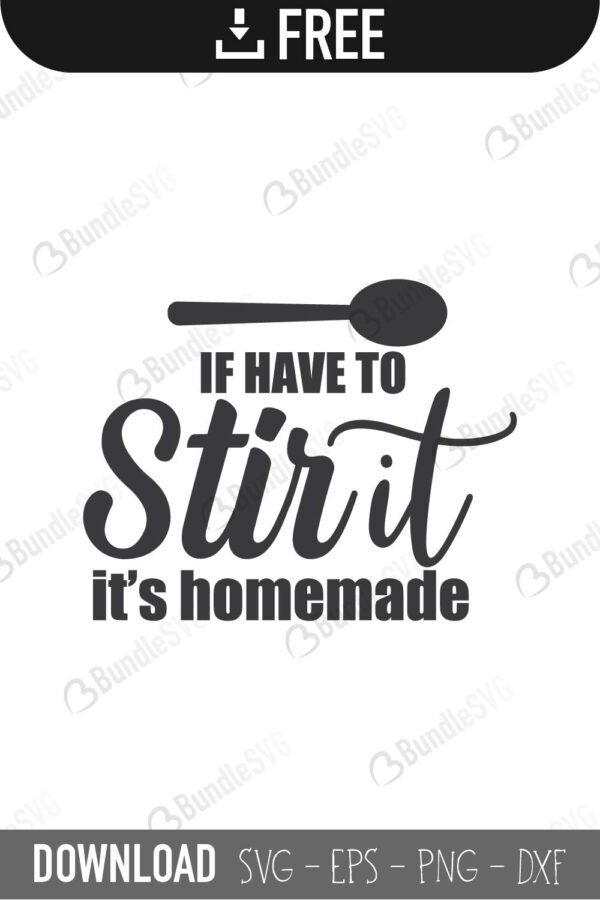 Kitchen Svg Cut Files Free Download Bundlesvg