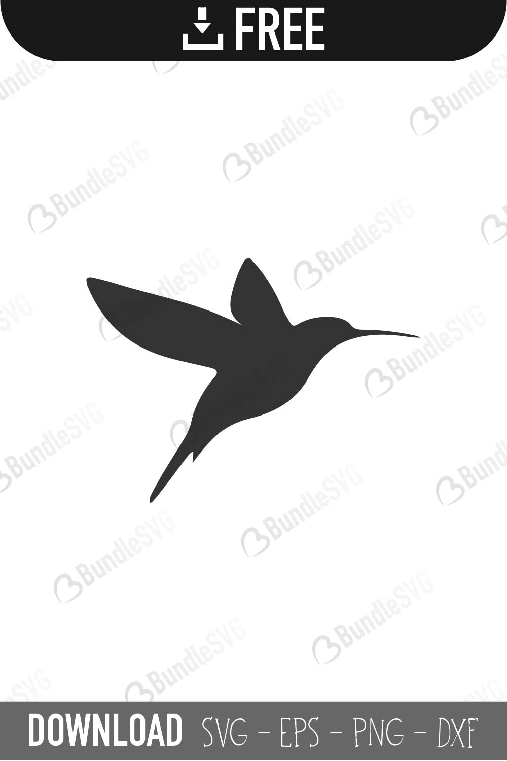 Humingbird Svg Cut Files Free Download Bundlesvg