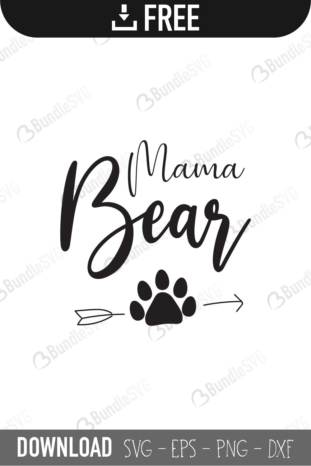 Download Mama Bear Svg Cut Files Free Download Bundlesvg