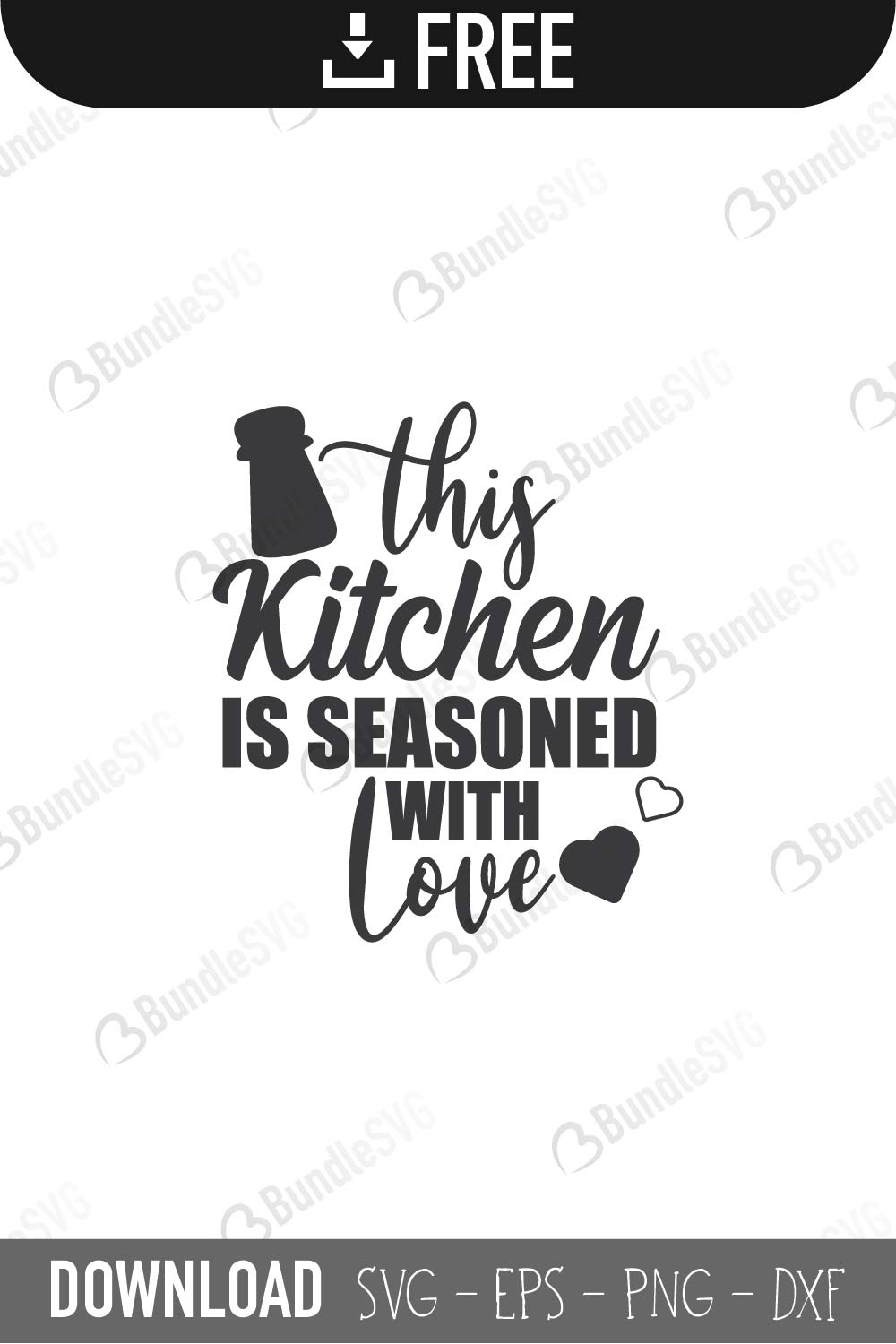 Free Free 216 This Kitchen Is Seasoned With Love Svg Free SVG PNG EPS DXF File