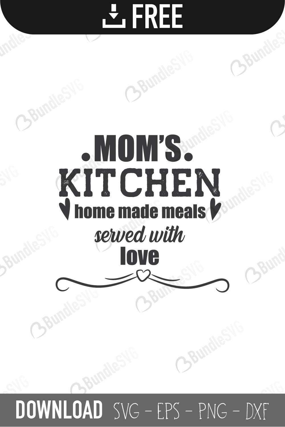 Free Free 112 Made With Love In Kitchen Svg Free SVG PNG EPS DXF File