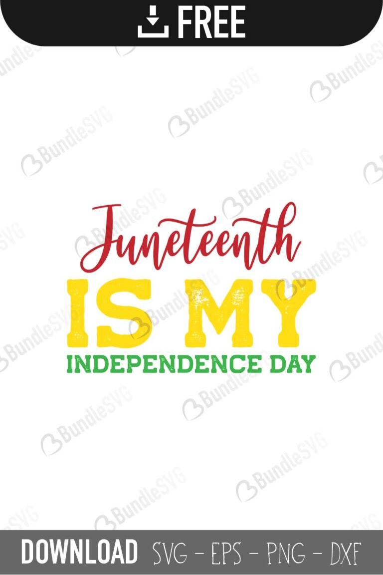 Download Juneteenth SVG Cut Files Free Download | BundleSVG