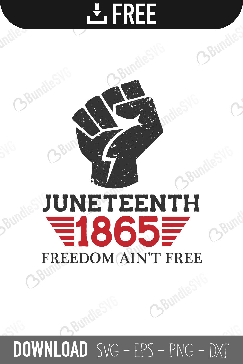 Download Juneteenth 1865 Freedom Aint Free Svg Cut Files Free Download Bundlesvg Com