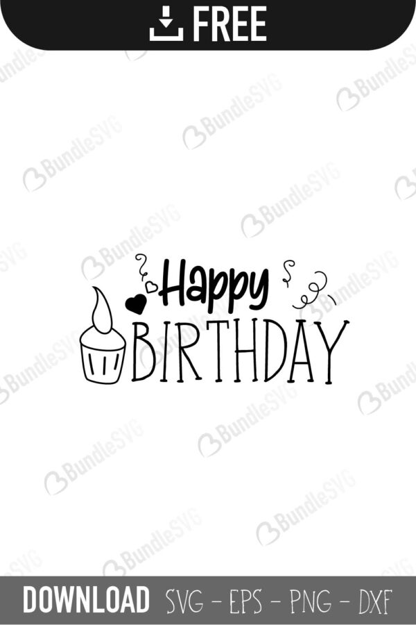 Download Birthday Svg Cut Files Free Download Bundlesvg