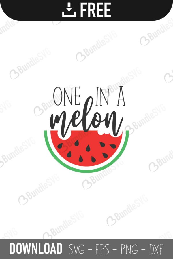 Free Free 161 Sweet As A Melon Svg SVG PNG EPS DXF File