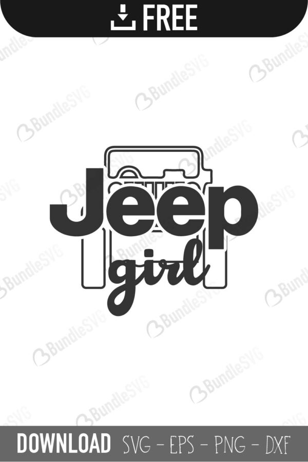 Download Jeep Girl SVG Cut Files Free Download | BundleSVG