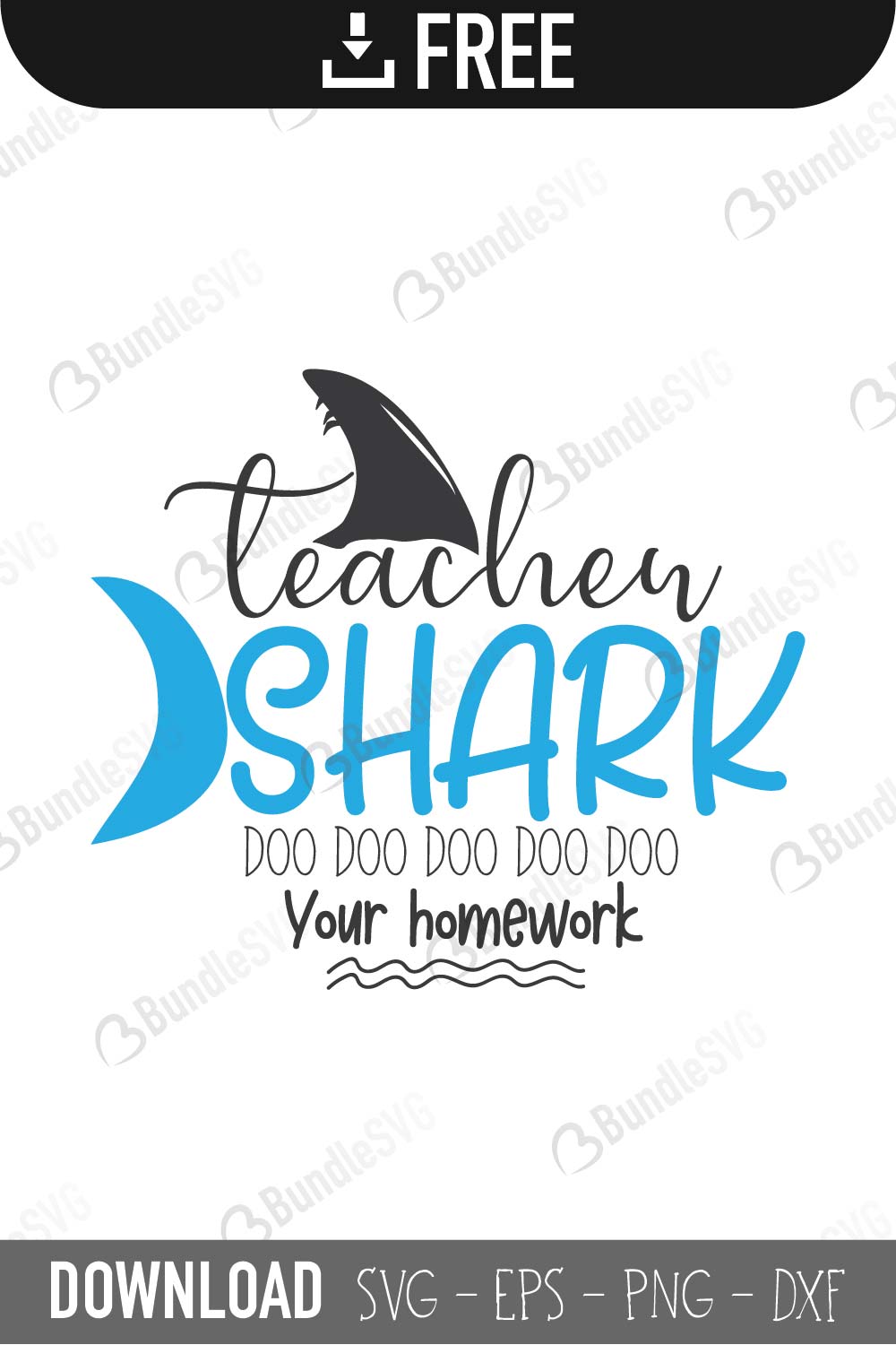 Free Free 107 Teacher Shark Doo Doo Svg SVG PNG EPS DXF File
