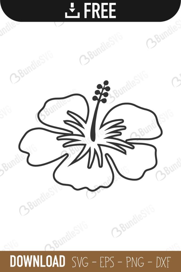 Download Hawaiian Flower Svg Cut Files Free Download Bundlesvg