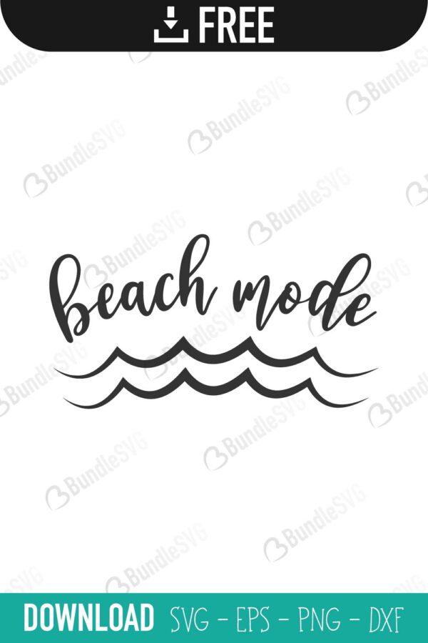 Download Beach Mode Svg Cut Files Svg Download Bundlesvg