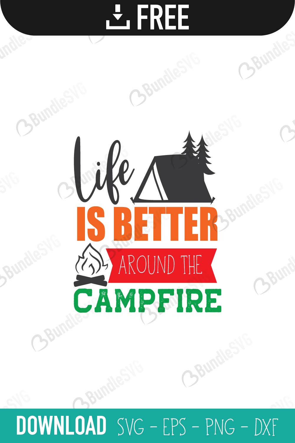 Camping Svg Cut Files Free Download Bundlesvg