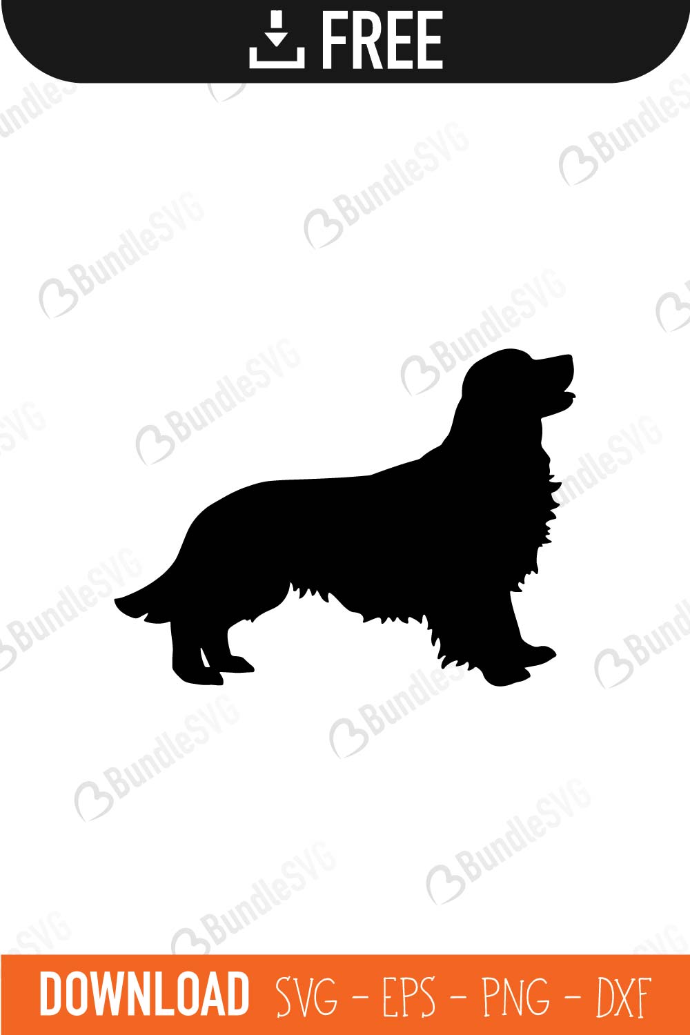 Golden Retriever Dog SVG Cut Files Free Download | BundleSVG