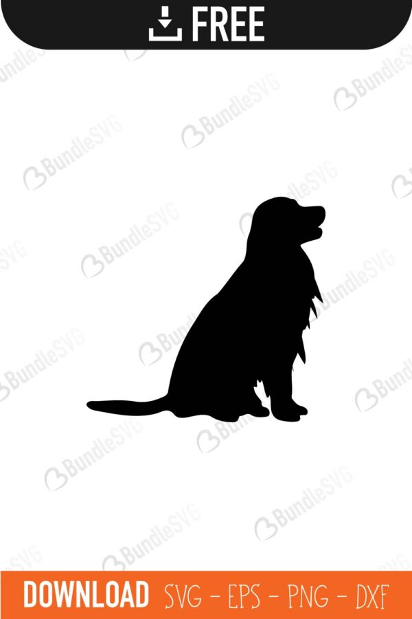 Download Golden Retriever Dog Svg Cut Files Free Download Bundlesvg SVG, PNG, EPS, DXF File