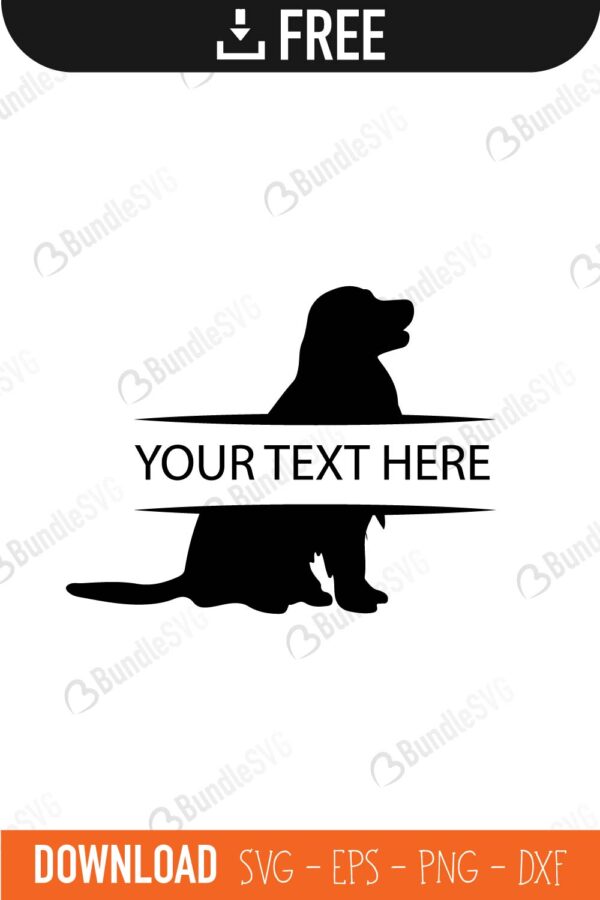 Golden Retriever Dog Svg Cut Files Free Download Bundlesvg