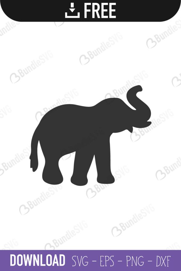 Free Free 227 Free Elephant Svg Cut File SVG PNG EPS DXF File