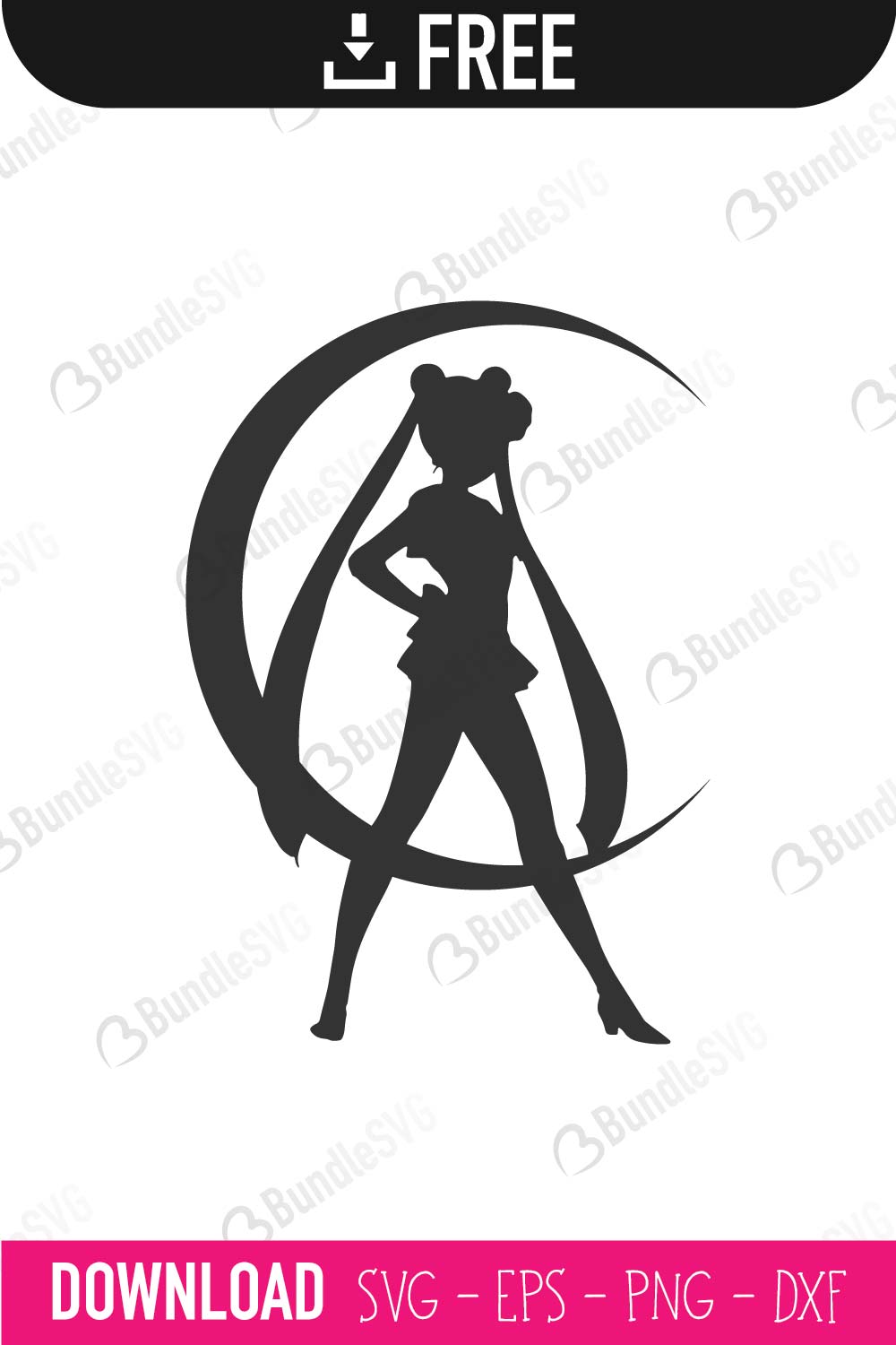 Download Sailor Moon Svg Cut Files Free Download Bundlesvg SVG, PNG, EPS, DXF File