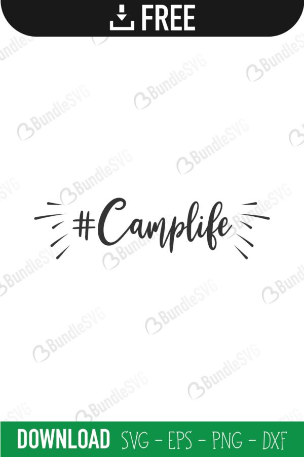 Download Camp Life Svg Cut Files Free Download Bundlesvg