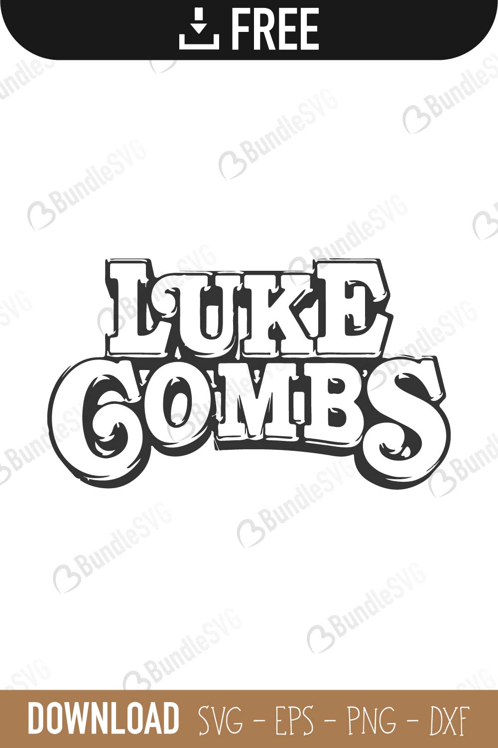 Download Luke Combs Svg Cut Files Free Download Bundlesvg