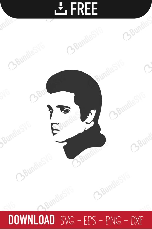 Download Elvis Presley Svg Cut Files Free Download Bundlesvg