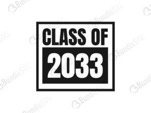 Class Of 2033 Bundlesvg