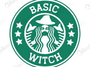 basic, witch, starbucks, basic witch, basic witch free, basic witch svg free, basic witch svg cut files free, basic witch download, shirt design, cut file,