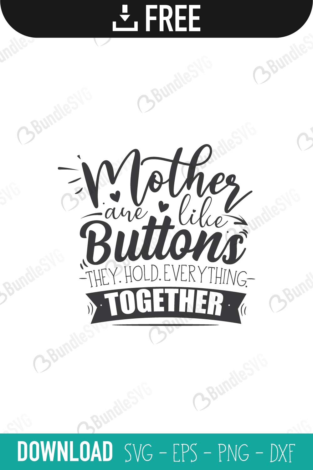 Download Mother Like Buttons SVG Cut Files Free Download | BundleSVG