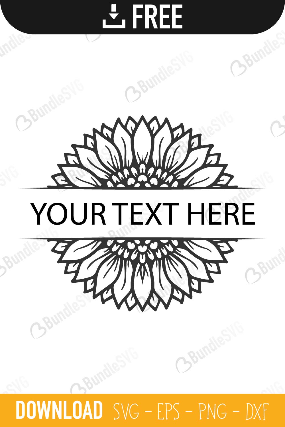 Free Free 127 Simple Sunflower Svg Free SVG PNG EPS DXF File