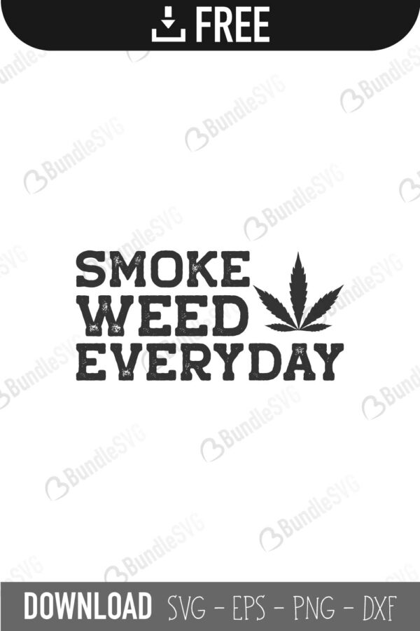 Smoke Weed Svg Cut Files Free Download Bundlesvg