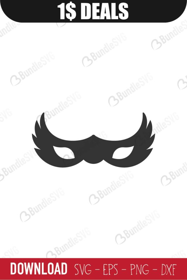 Halloween Mask SVG Cut Files Download | BundleSVG