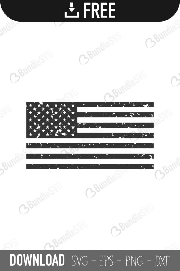 Download Distressed American Flag Svg Cut Files Download Bundlesvg