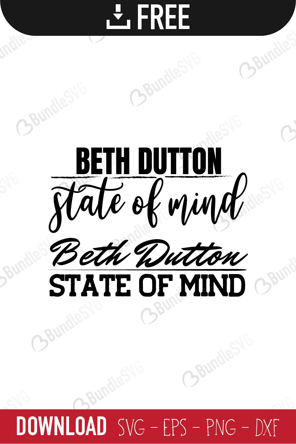 Download Beth Dutton Svg Cut Files Free Download Bundlesvg