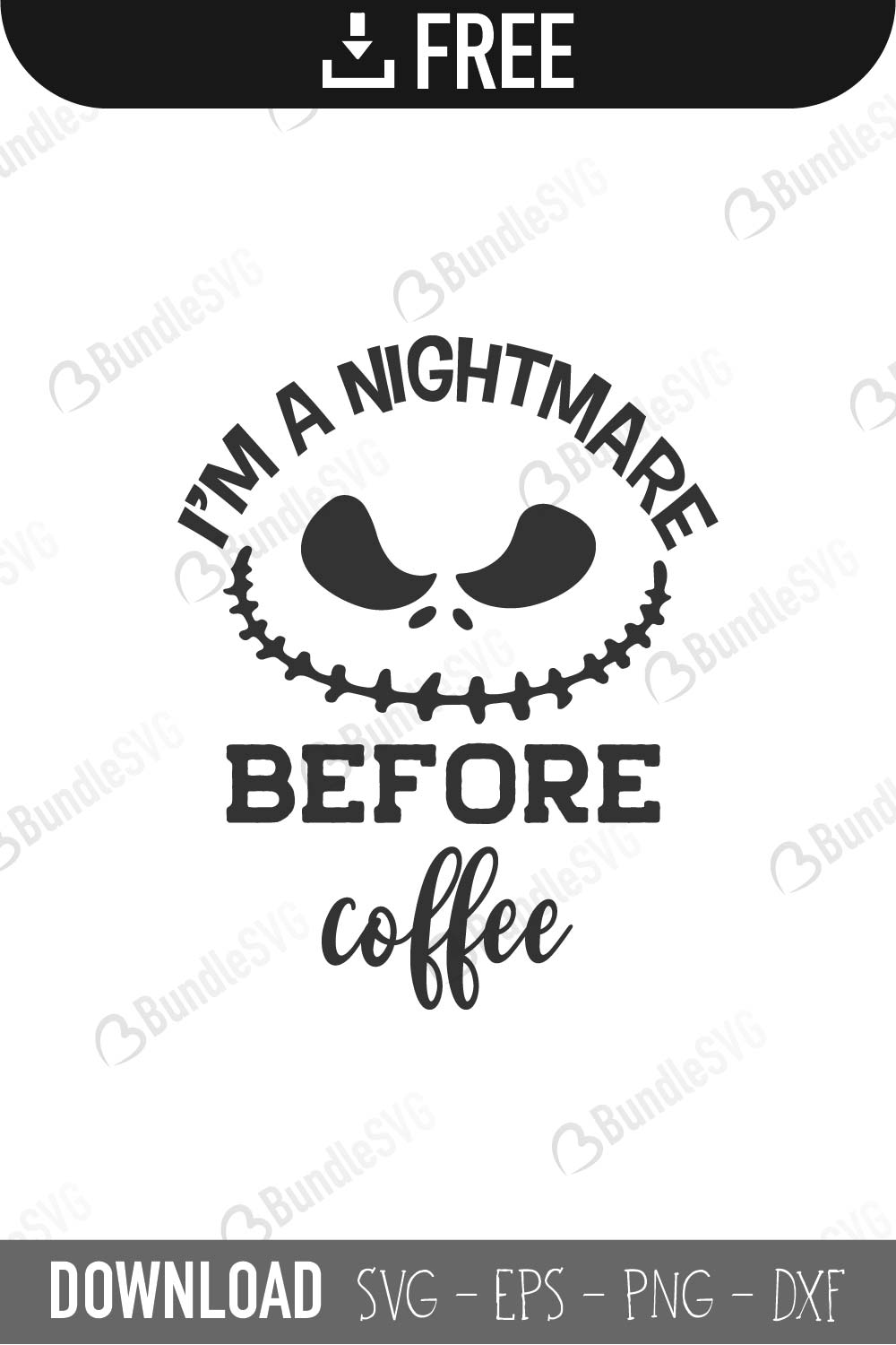 Free Free 71 Nightmare Before Coffee Svg Free SVG PNG EPS DXF File