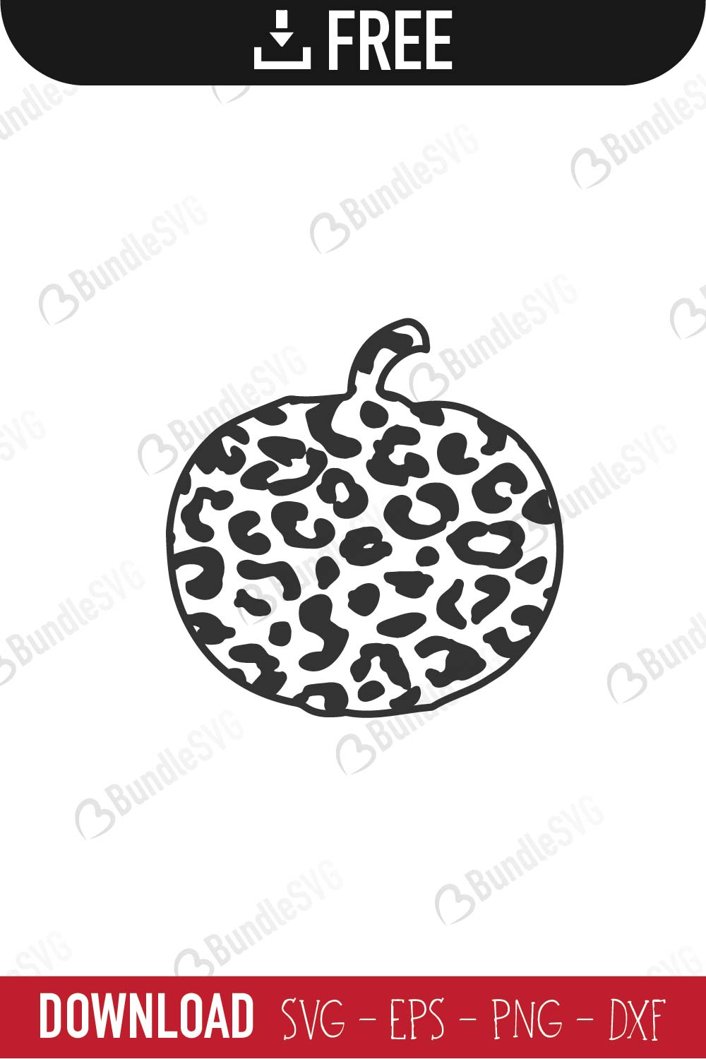 Leopard Pumpkin SVG Cut Files Free Download BundleSVG