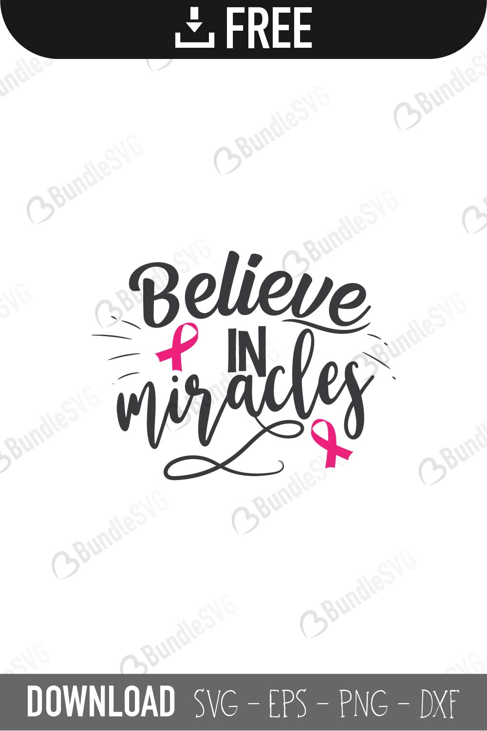 Breast Cancer Awareness Svg Cut Files Free Download Bundlesvg