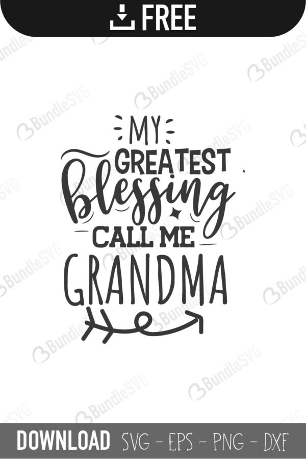 Download My Greatest Blessing Svg Cut Files Free Download Bundlesvg SVG, PNG, EPS, DXF File