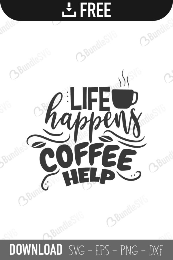 Download Coffee Quotes Svg Cut Files Free Download Bundlesvg SVG, PNG, EPS, DXF File