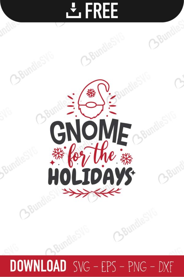 Download Christmas Gnome Svg Cut Files Free Download Bundlesvg