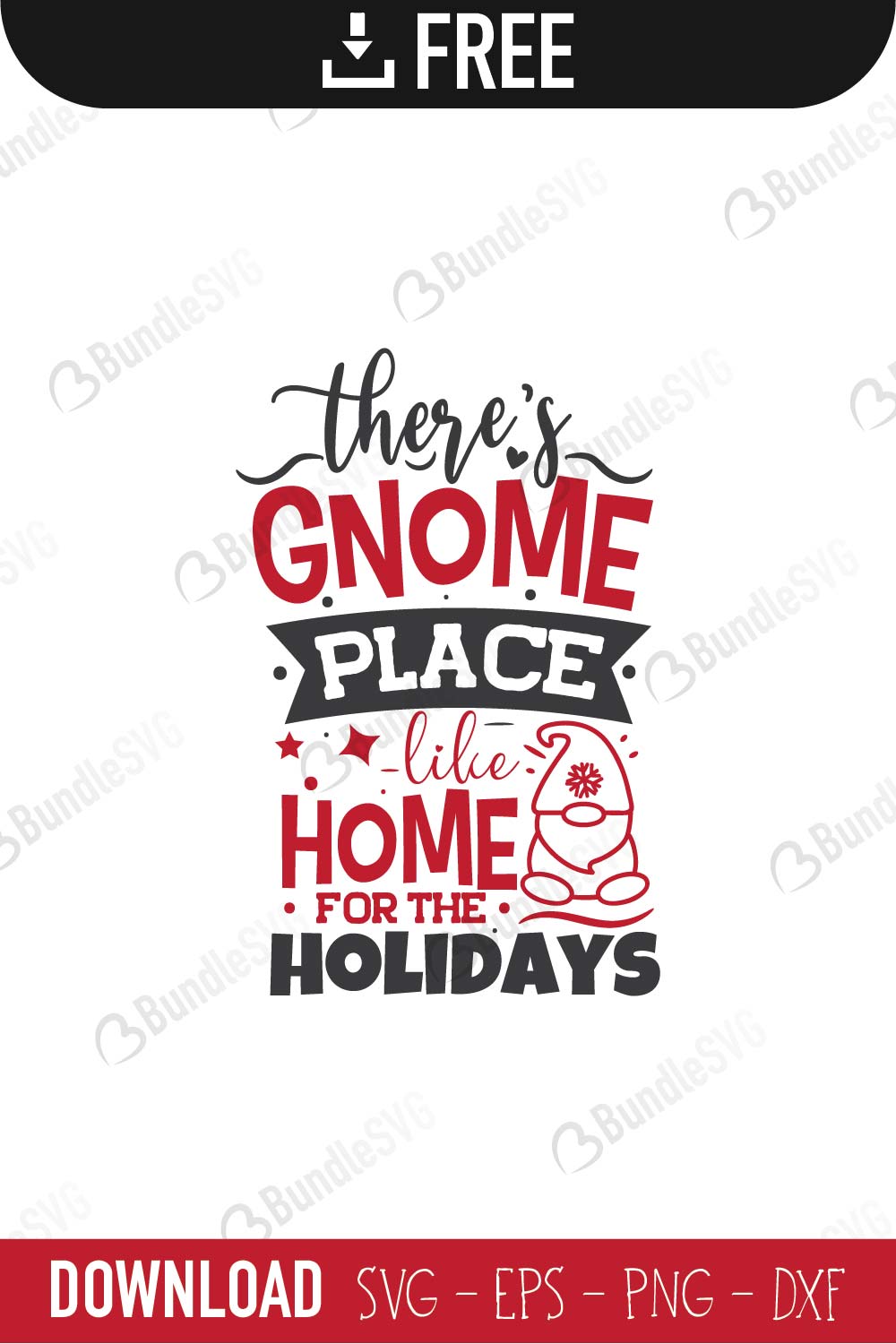 Download Christmas Gnome Svg Cut Files Free Download Bundlesvg