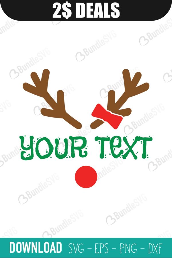 Download Reindeer Frame Svg Cut Files Free Download Bundlesvg