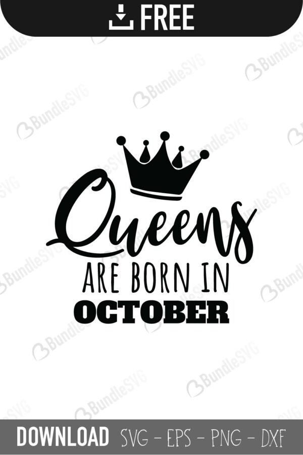 queens, are, born, queens born, free, svg free, svg cut files free, download, cut file,