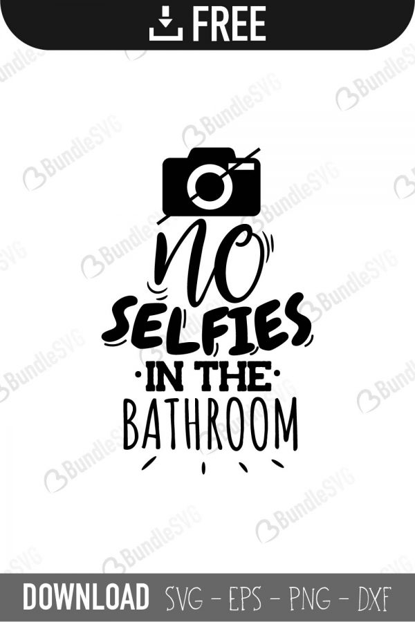 Funny Bathroom Quotes Svg Cut Files Free Download Bundlesvg