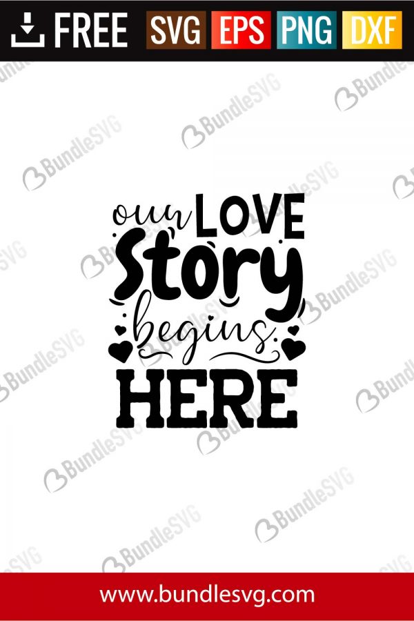 Free Free 280 Our Love Story Svg SVG PNG EPS DXF File