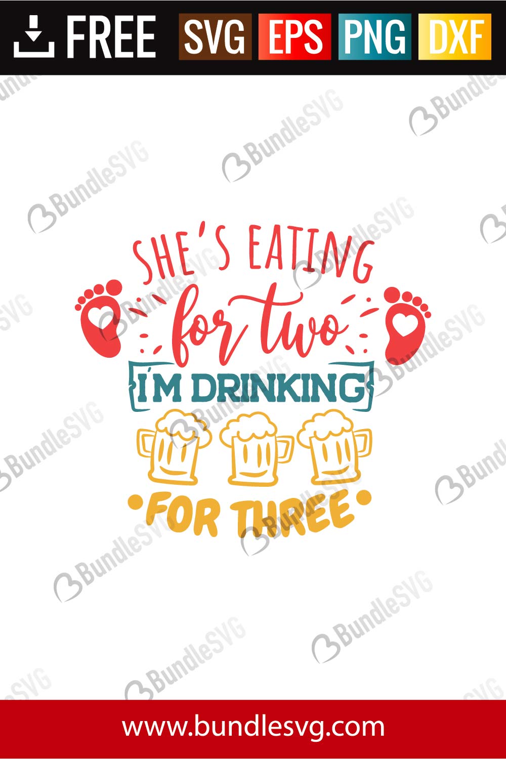 Download She S Eating For Two I M Drinking For Three Svg Files Bundlesvg